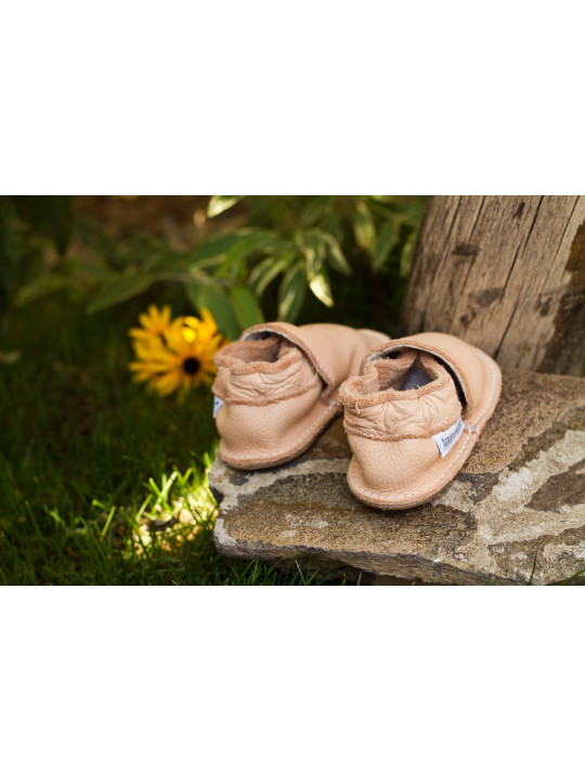 Taille 36 P´tite gomme cuir bio rose