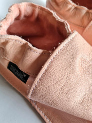 size 36 little gummies organic leather pink
