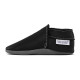 Taille 40 chaussons cuir noir