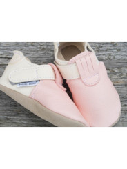 Organic Zippy slippers - paloma/olifant