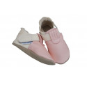 size 22 Organic Zippy slippers pink and beige