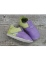 Organic Zippy slippers - pisello/karibik