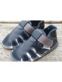 Zippy Organic two-tone blue and gray