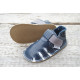 Zippy Organic two-tone blue and gray