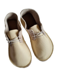 Chaussures barefoot extra souple beige