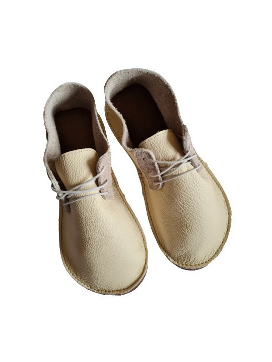 Chaussures barefoot extra souple beige