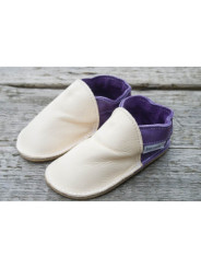 P´tite gomme bio mauve et beige