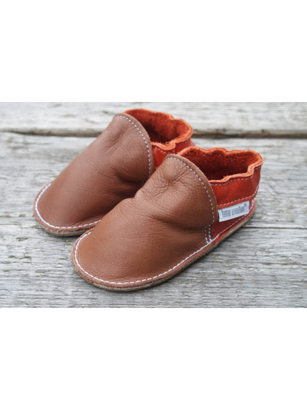 P´tite gomme bio marron et orange