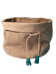 Emballage pochette en cuir