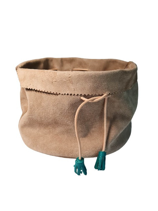 Emballage pochette en cuir