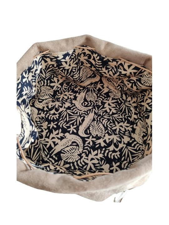 Packaging leather pouch with name