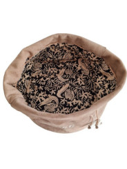 Pochette en cuir avec le prénom