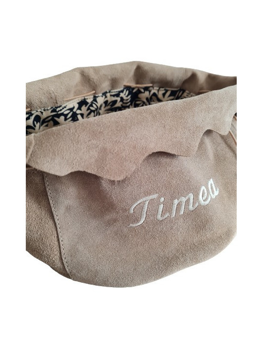 Coffret cadeau complet en cuir avec le prénom