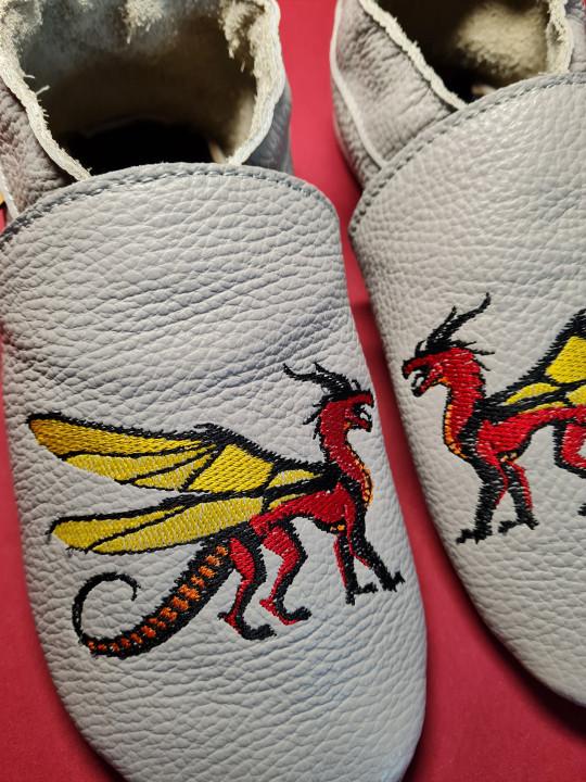 Soft slippers Dragon