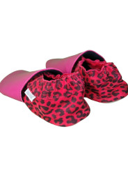 Taille 36 Chaussons léopard rose