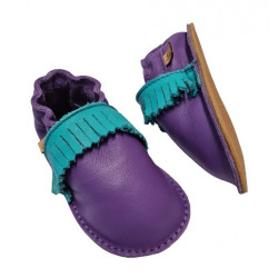 size 20 Leather shoes purple