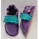 size 20 Leather shoes purple