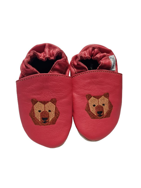 Origami bear slippers to personalize