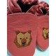 Origami bear slippers to personalize