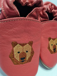 Origami bear slippers to personalize
