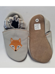 Origami fox slippers to personalize