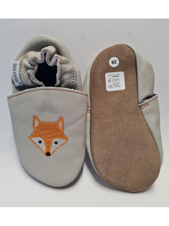 Origami fox slippers to personalize