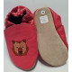 Size 28 Bear embroidered slippers