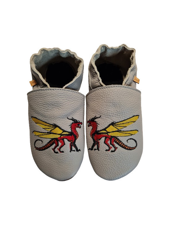 Soft slippers Dragon