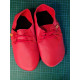 size 37 slippers Lace up rosso fueco