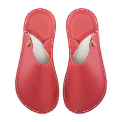 size 38 Slip-on mule slippers rosso fueco
