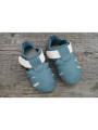 size 22 Organic Zippy slippers blue