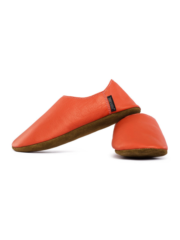 Babouche slippers - corallo