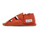 Summer leather shoes - corallo