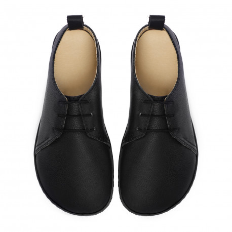 Elegance barefoot ručne vyrobená obuv - čierna