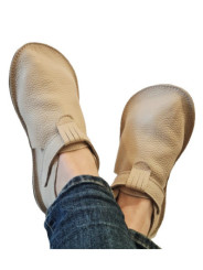 soft sole shoes - cream