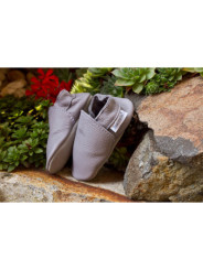 size 31 slippers bio leather gray