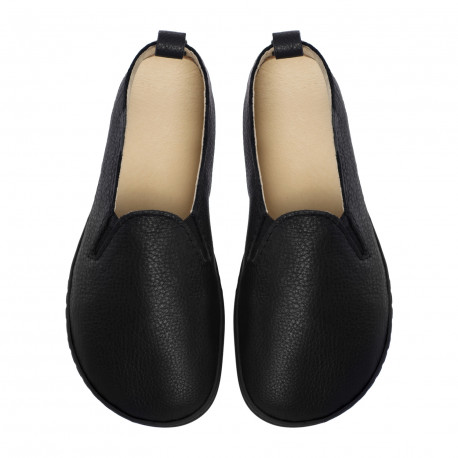 Handy barefoot hand made shoes - black