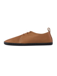 Laced Elegance barefoot hand made shoes - brown