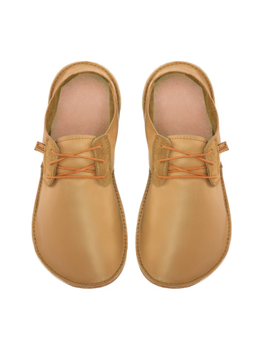 Lace up barefoot shoes savanne