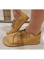 Lace up barefoot shoes savanne