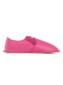 Lace up barefoot shoes fuxia
