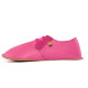 Lace up barefoot shoes fuxia