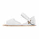 Sandals extra flexible barefoot bianco