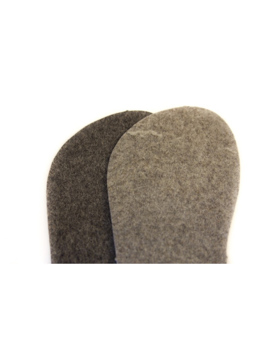 Semelles en laine mérinos