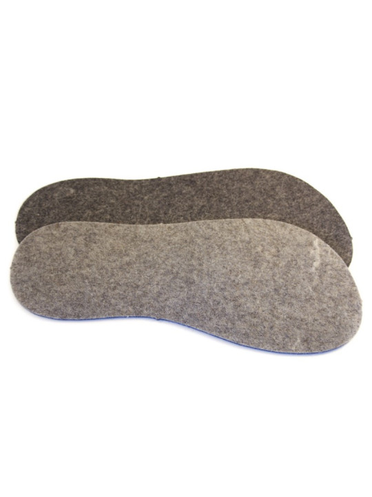 Semelles en laine mérinos