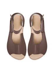 sandále extra mäkké barefoot taupe