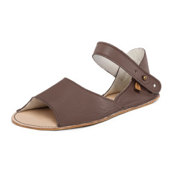 Sandals extra flexible barefoot taupe
