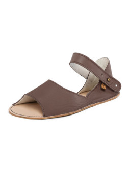 Sandals extra flexible barefoot taupe