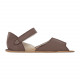 Sandales barefoot extra flexible taupe