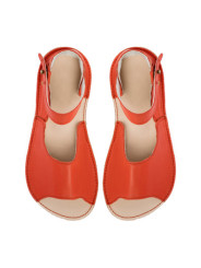 Sandales barefoot extra flexible corallo